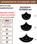 Steep Slope Terracing System 10 Pack Easy Install guide for selecting accessory size for detached landscape retaining wall