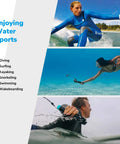 Floating GoPro Hand Grip Accessory Floaty Stick Waterproof Handle For GoPro Hero with Bright Blue Cap used in various water sports