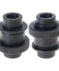 X Y Shaft Dials Holder Nut Mount For Milling Machine Part Iron Milling Accessories Replacement Part Metalworking Tool Lightweight Portable Design For Machinists Engineers And Tech Educators, black iron holder close-up