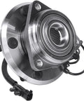 2 Front Wheel Bearing Hubs For Jeep Wrangler 2007 2008 2009 2010 5 Bolt Front Hubs With 4 Wheel ABS Replacement Kit