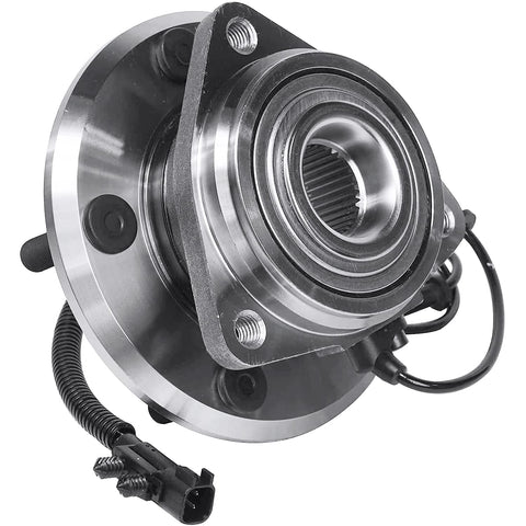 2 Front Wheel Bearing Hubs For Jeep Wrangler 2007 2008 2009 2010 5 Bolt Front Hubs With 4 Wheel ABS Replacement Kit