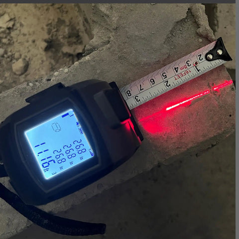 Zero Hassle Three In One Laser Tape Measure With Built In Level And Snappy Digital Display For Fast Reads Up To 131 Ft Plus A Beefy Sixteen Foot Retracting Tape Made For Stress Free Diy Projects And Weekend Renovation Grind