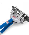8 Inch Hand Held Crimp Heat Sealer For Bags Portable Stainless Steel Tool With Insulated Grips Easy Clamp Operation