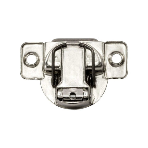 Front view of Premium USA Made Grass TEC 864 Overlay Self Closing Cabinet Hinges Built To Last One And A Quarter Inch Face Frame