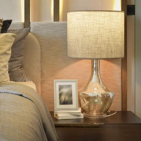 DIY Linen Drum Lamp Shade 13 Inch Top 13 Inch Bottom 10 Inch High Easy To Set Up For Table Lamp Bedside Lamp And Floor Lamp