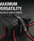 Kickin Dust Snap Top Battery Box For Group U1 12V with multiple cable ports for outdoor power gear.
