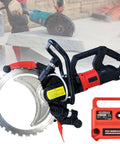Hardcore Heavy Duty Electric Concrete Ring Saw With Diamond Blade Shop Grade Workhorse, 36 in blade for masonry cutting.