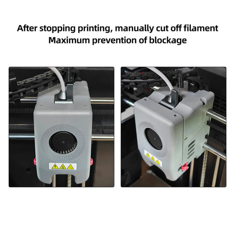 Upgraded Aluminum Filament Cutter For Flashforge Adventurer 5M And 5M Pro 3D Printers No Sweat Drop In Swap Straight Install Handles Petg Abs Pla Carbon Fiber Clean Sharp Manual Cuts Daily
