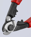 Heavy Duty Wire Rope Cutter And Crimping Tool With Comfort Grip Pro Grade For Double Function Clean Cutting And Precise Crimping