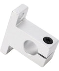 Top Quality 10 Pack Linear Motion Shaft Support Stops For SK12 Smooth Rail Systems Crafted From Heavy Duty Aluminum Alloy, angled view