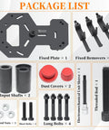Double Clutch DPS6 Transmission Installer And Remover Tool Kit For Volvo And Ford Focus package components displayed
