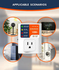 Heavy Duty Plug In Surge Protector For Home Essentials With 140J Lightning Protection And 120V 15A Wall Outlet Guard Overload