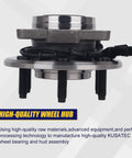 Side view of Rear Wheel Bearing And Hub Assembly 541001 for 2003-2006 Ford Expedition Lincoln Navigator with ABS, 6 lug bolts