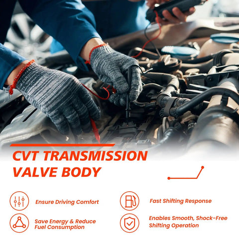 RE0F11A JF015E CVT Transmission Valve Body With Solenoid Replacement For Nissan Sentra 2013 To 2019 1.6L 1.8L Fits Great Real Quick Direct With 31705 X428E 31705 X428B
