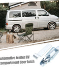 Heavy Duty Adjustable Draw Latch For RVs Trailers And Toolboxes Easy Install Locking Mechanism next to camper