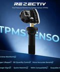 Chevrolet TPMS Sensor Set Of 4 315MHz Tire Pressure Monitoring Sensors Pre Programmed For Easy Install And Quick Vehicle Relearn Replacement Kit Plug And Play Ready Fits Most GM Chevrolet Cars And SUVs With Any TPMS Tool, black TPMS sensor