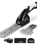 2-In-1 Cordless Grass Shears And Hedge Trimmer For Quick Edging And Shrubs, Ultra Lightweight Handheld Shrub Trimmer, Charger Included