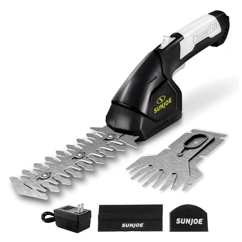 2-In-1 Cordless Grass Shears And Hedge Trimmer For Quick Edging And Shrubs, Ultra Lightweight Handheld Shrub Trimmer, Charger Included