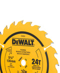 Heavy Duty Cordless Ready Circular Saw Blade Features An Ultra Thin Kerf Profile Plus Twenty Four Razor Sharp Carbide Teeth.