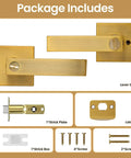Interior Door Handles With Privacy Lock In Antique Brass Finish Old School Vintage Style Door Levers For Bedroom And Bathroom Heavy Duty Privacy Door Levers With Thumb Turn Durable Inside Door Hardware Classic Look package includes lever set, latch, strike plate, screws.