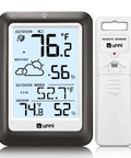 Dope Wireless Indoor Outdoor Thermometer Weather Station With Remote Sensor Temperature Humidity Monitor Battery Powered
