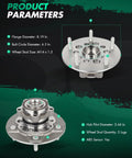 Front Wheel Bearing And Hub Assembly For Ford Transit 2015 to 2019 Front Left Right 5 Lug 515153 ABS