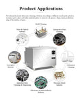 Product Applications of Heavy Duty 88 Liter Ultrasonic Cleaning Machine For Garage Crew Engine Blocks Bearings Rust Grease Extraction.