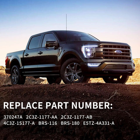 Ford truck in desert setting listing replace part numbers including 370247A 2C3Z-1177-AA related to 2 Piece Rear Axle Wheel Bearing Seal And O Ring Kit
