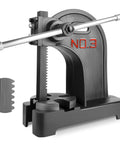 Premium Cast Iron 3 Ton Manual Arbor Press Built For Stamping Bending And Quick Assembly Tasks Delivers knockout precision close-up view.