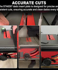 Dado Insert Plate Replacement for 10 Inch Table Saw TS6307 00 Pro Grade Heavy Duty Throat Plate Upgrade For Precise Woodworking