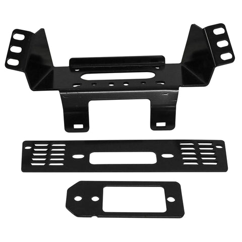 ATV Winch Mount For Polaris Ranger Models 2010 Through 2021 Compatible With 2000 Lbs To 3600 Lbs Winches And All Standard