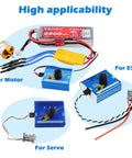 3CH Digital Servo Tester And ESC Checker With CCPM Consistency Speed Controller And 4 Cell AA Battery Holder Case components
