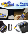 100 Pack AAA Batteries Carbon Zinc R03P 1.5V Single Use Triple A Power Pack For Remote Controls Toys Gadgets Eco Friendly