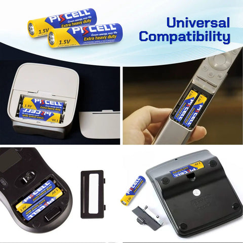 100 Pack AAA Batteries Carbon Zinc R03P 1.5V Single Use Triple A Power Pack For Remote Controls Toys Gadgets Eco Friendly