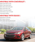 Red Chevrolet Cruze compatible with Chevrolet Buick Gas Cap Replacement GT364 95292260 Cruze 2012-2019 Spark 2013-2022 Sonic 2012-2020