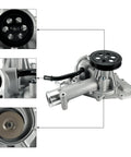 Heavy Duty Water Pump With Seal Gasket For Jeep Wagoneer And Ram 1500 Ace Direct Swap 5.7 Liter V8 Motor close-up part details