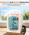 Resin Printer Enclosure With Ventilation And LED Lighting Stable Temperature Protective Cover Fireproof Dustproof Tent