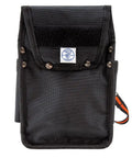 Front view of Tradesman Pro Tool Pouch With Tape Thong And Heavy Duty Reinforced Bottoms, Six Pocket Electrician Bag