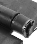 Close-up of Beefy Heavy Duty Spring Hinges for Doors with Detachable Iron design and thickened weld for toughness.