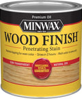 Dead Easy Oil Based Wood Stain Goes On Clean With Real Natural Honey Color And Long Lasting Protection For Favorite Wood Furniture And Deck Projects Built Right To Wear Great Outdoors Or Indoors Any Day in a can showing natural honey color.