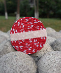 Red and white Sageo wrapping cord for Katana Wakizashi Tanto DIY sword projects 300 cm 118 in lightweight 70 g cotton fiber
