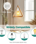 Trusted Plug And Play Pendant Cord For Hanging Paper Lanterns And Instant Room Glow Ups Featuring A Clean White Sleeve In Use.
