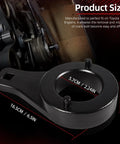 Crankshaft Damper Pulley Holding Tool For Toyota 3.4L V6 Engines showing dimensions and steel construction