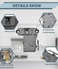 Replacement Washer Door Latch Lock Switch Assembly Fixes Stubborn Doors No Sweat Swap Runs Like A Champ Easy Install For 5304505231, detailed view.