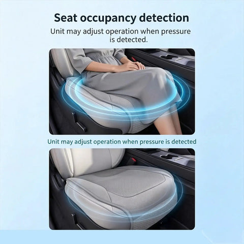 Custom Fit Breathable Ventilated Car Seat Pad For Chevrolet Volt Bolt Euv Blazer Ev with seat occupancy detection feature.