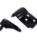 Nylon Tire Changer Insert Kit For Duck Head Mounts Rim Edge Guard shown in black material with mounting holes