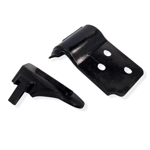 Nylon Tire Changer Insert Kit For Duck Head Mounts Rim Edge Guard shown in black material with mounting holes