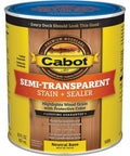 Bulletproof Semi-Transparent Neutral Base Deck And Siding Stain Rich Oil Finish 29 fl oz container for wood protection.