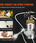 Dang Lightweight 2 Liter Spray Paint Pressure Pot With Pneumatic Air Hose For Automotive And Home Painting Projects Delivering Badass Coverage At Up To 45 Psi Maximum Pressure Easy Grip Handle Makes It Smooth Operator Gear in operation.