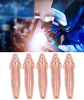 Five Pack Acetylene Cutting Tips G02 2 For Metal Cutting With Separate Gas Inlets Torch Nozzle Accessories Pro Grade Copper